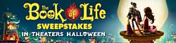 MovieTickets the Book of Life Sweepstakes