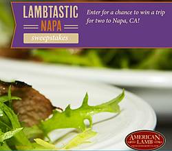 Superior Farms: Lambtastic Foodie Trip for Two Sweepstakes