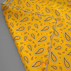 Edwin Pireh Bespoke Paisley Yellow Silk Scarf Giveaway