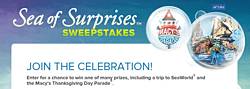 SeaWorld Sea of Surprises Instant Win Game & Sweepstakes