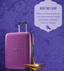 Samsonite American Tourister Cave of Wishes Sweepstakes