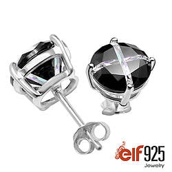 Elf925 Cubic Zirconia Sterling Silver Ear Studs Giveaway