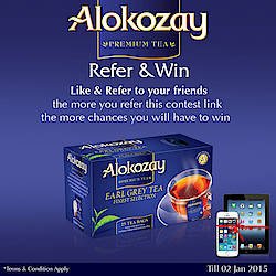 Alokozay Tissues Refer & Win Apple iPhone & iPad Sweepstakes