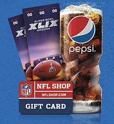 Pepsi Score a Trip to the Super Bowl Instant Win Game