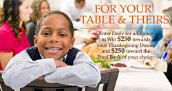 Family Time For Your Table & Theirs Sweepstakes