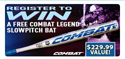 Softball Combat Legend Slowpitch Bat Sweepstakes