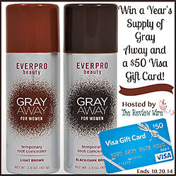 Review Wire: Gray Away & $50 Visa Gift Card Giveaway