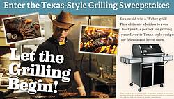 ReadersDigest: Texas Style Grilling Sweepstakes