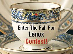 Lenox: Fall for Lenox and Win Contest