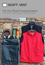 SCOTTeVEST Hit the Road Sweepstakes