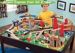 KidKraft Toys and Furniture Airport Express Train Set & Table Giveaway