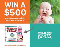 Baby Fresh Fashions Giveaway From Borax! Sweepstakes