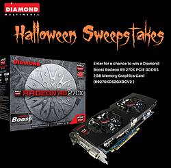 Diamond Multimedia Halloween Sweepstakes