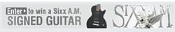 FYE Sixx A.M. Signed Guitar Sweepstakes