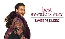 Chico’s Best Sweaters Ever Sweepstakes