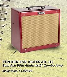 Sam Ash Music Stores Fender FSR Blues Junior III Tube Guitar Combo Amplifier Giveaway