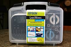 Busy-at-Home: Epson Iron-on Label Maker Giveaway