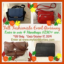 My Fab Fit Forties: Four Handbags Giveaway