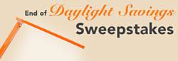 Satechi End of Daylight Savings Time Sweepstakes