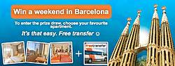 OK Apartment Weekend Stay in Barcelona Giveaway