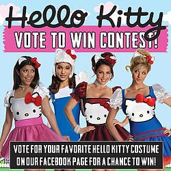 Pure Costumes Hello Kitty Vote-to-Win Contest