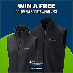 Appalachian Outdoors Columbia Sportswear Vest Giveaway