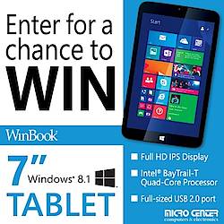 Micro Center Winbook Tablet Sweepstakes