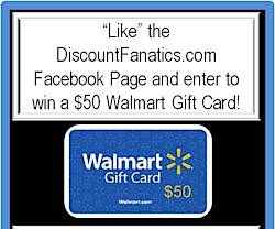 Discount Fanatics $50 Walwart Gift Card Sweepstakes