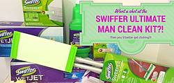 Casey E. Palmer: Ultimate Swiffer Man Clean Kit Giveaway