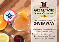 Crofter's Organic Cocktail eBook Launch Giveaway