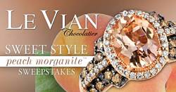 Le Vian Chocolatier Sweet Style Peach Morganite Sweepstakes