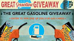 BestRide Great Gasoline Giveaway Sweepstakes
