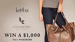 Kooba $1000 Fall Wardrobe Sweepstakes