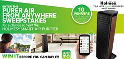 Holmes Products Purer Air From Anywhere Sweepstakes