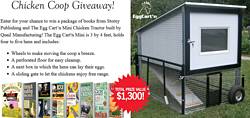 Grit Chicken Coop Sweepstakes