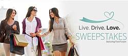 Ford Fusion Live Drive Love Sweepstakes