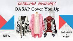 Being Beautiful and Pretty: OASAP Cradigan Giveaway
