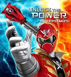 Power Rangers Unlock the Power Sweepstakes and Instant Win Game