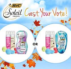 Bic Soleil Cast Your Vote Sweepstakes