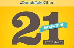 DoubleTakeOffers 21 Days of Fun Westchester Sweepstakes