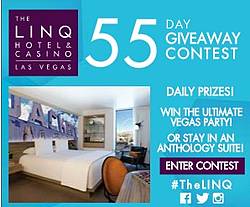 LINQ Hotel Countdown Sweepstakes