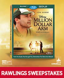 Rawlings Million Dollar Arm Blu-Ray Sweepstakes