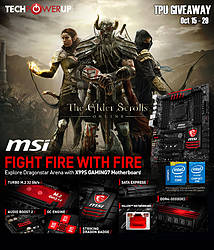 TechPowerUp MSI Fight Fire With Fire Giveaway