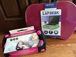 Outnumbered 3 to 1: LapGear Lap Desk Giveaway