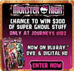 Journeys Monster High Sweepstakes