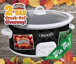 Redpack Tomatoes 2-a-Day Crockpot Giveaway Sweepstakes