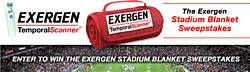 Exergen Stadium Blanket Sweepstakes