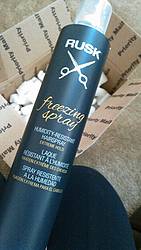 Traveling Navy Wife: Rusk Freezing Spray Hairspray Giveaway