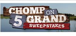 Great American Country Chomp on 5 Grand Sweepstakes