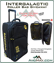 AvidMax Outfitters Intergalactic Roller Bag Giveaway